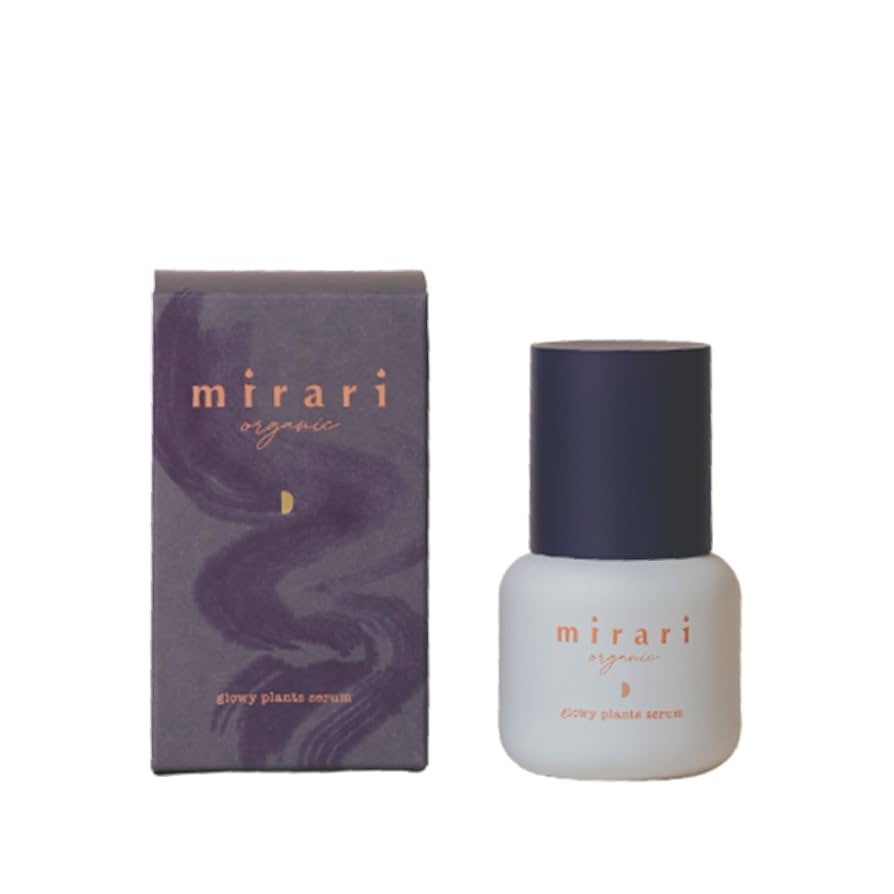 mirari オーガニック 化粧水 クリーム 美容液 Amazon | mirari organic(ミラリオーガニック) glowy plants